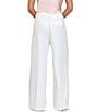 Steve Madden Stevie by Steve Madden High Rise Wide Leg Trousers, Color:Lucent White - Image 2