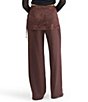 Stevie by Steve Madden Lace Wrap Satin Wide Leg Pants - Image 2