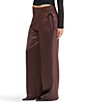 Stevie by Steve Madden Lace Wrap Satin Wide Leg Pants - Image 3