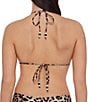 Stevie by Steve Madden Meow Factor Leopard Multiway Convertible Triangle Swim Top - Image 2