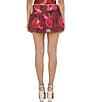 Stevie By Steve Madden Mesh Printed Mini Ruffle Built In Short Skirt - Image 6