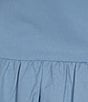 Steve Madden Stevie by Steve Madden Mix Fabric Bubble Hem Mini Dress, Color:Blissful Blue - Image 3