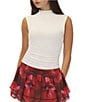 Stevie By Steve Madden Mock Neck Sleeveless Top - Image 4