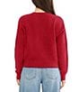 Stevie by Steve Madden Pearl Bow Embellished Pullover Sweater - Image 5