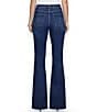 Steve Madden Stevie Jeans Pocketed High Rise Bootcut Jeans, Color:Dark Wash - Image 2