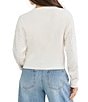 Stevie By Steve Madden Rhinestone Studded Crewneck Sweater - Image 2