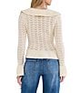 Stevie By Steve Madden Ruffle Tie Front Cardigan - Image 5