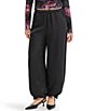 Stevie by Steve Madden Satin Pull-On Barrel Pants - Image 1