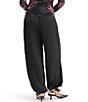 Stevie by Steve Madden Satin Pull-On Barrel Pants - Image 2