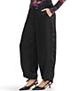 Stevie by Steve Madden Satin Pull-On Barrel Pants - Image 3