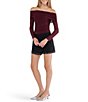 Stevie By Steve Madden Studded Wrap Front Skirt - Image 3