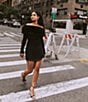 Stevie By Steve Madden Studded Wrap Front Skirt - Image 4