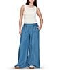 Stevie by Steve Madden Textured Ruffled Lace Cropped Top - Image 4