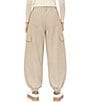 Stevie By Steve Madden Tie Waist Barrel Cargo Pants - Image 2
