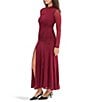 Stevie by Steve Madden Twist Front Long Sleeve Drop Waist Dress - Image 3
