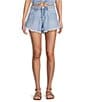Stevie Jeans Flutter High Rise Shorts - Image 1