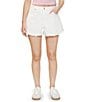 Stevie Jeans Super High Rise Flared Shorts - Image 1