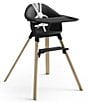 Color:Black/Natural - Image 1 - Stokke® Clikk™ High Chair, Harness, & Tray Set