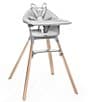 Color:Cloud Grey - Image 1 - Stokke® Clikk™ High Chair, Harness, & Tray Set