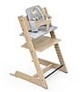 Color:Oak Natural - Image 2 - Tripp Trapp® High Chair and Cushion with Stokke Tray