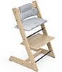 Color:Oak Natural - Image 3 - Tripp Trapp® High Chair and Cushion with Stokke Tray