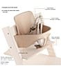 Color:Natural - Image 3 - Tripp Trapp® High Chair and Cushion with Stokke Tray