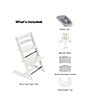 Stokke Stokke® Tripp Trapp® High Chair 2, Cushion, Tray, & Newborn Set Bundle, Color:White Nordic Grey Cushion Neborn Tray - Image 3