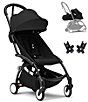 Stokke YOYO 3 Stroller Bundle with Newborn and Car Seat Adaptor, Color:Black - Image 5