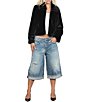 Stoosh Frosted Faux Mink Zip Front Jacket - Image 2