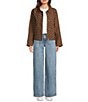 Stoosh Polka Dotted Long Sleeve Barn Jacket - Image 3