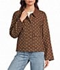 Stoosh Polka Dotted Long Sleeve Barn Jacket - Image 4