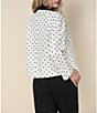 Stoosh Polka Dotted Long Sleeve Barn Jacket - Image 2