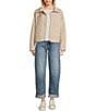 Stoosh Stoosh Quilted Corduroy Collared Barn Jacket, Color:Tan - Image 5
