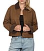Stoosh Waxed Washed Long Sleeve Barn Jacket - Image 1