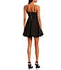 Color:Black - Image 2 - Strapless Ruffled Bubble Dress