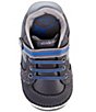 Color:Grey - Image 5 - Boys' Artie SM SRT Leather Sneakers (Infant)