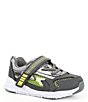 Color:Grey Neon - Image 1 - Boys' Cosmic Made2Play Washable Light Up Sneakers (Infant)