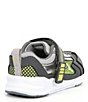 Color:Grey Neon - Image 2 - Boys' Cosmic Made2Play Washable Light Up Sneakers (Infant)