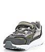 Color:Grey Neon - Image 4 - Boys' Cosmic Made2Play Washable Light Up Sneakers (Infant)