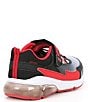 Color:Black/Red - Image 2 - Boys' Jaws Made2Play Light-Up Washable Sneakers (Youth)