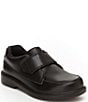Color:Black - Image 1 - Boys' Laurence SR Leather Alternative Closure Shoes (Toddler)