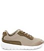 Color:Walnut - Image 2 - Boys' Mick SR Textile And Leather Sneakers (Youth)