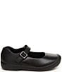 Color:Black - Image 2 - Girls' Ainsley SR Leather Mary Janes (Toddler)