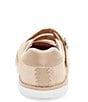 Color:Sand - Image 3 - Girls' Cordaline SRT Double Strap Leather Mary Janes (Infant)