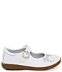Color:White - Image 2 - Girls' Holly SR Patent Leather Mary Janes (Toddler)
