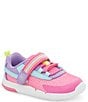 Color:Pink Multi - Image 1 - Girls' Ian SRT Sneakers (Infant)