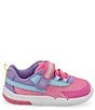 Color:Pink Multi - Image 2 - Girls' Ian SRT Sneakers (Toddler)