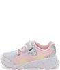 Color:Rainbow Multi - Image 4 - Girls' Light Up Floral Glimmer Sneakers (Infant)