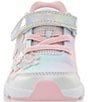 Color:Rainbow Multi - Image 5 - Girls' Light Up Floral Glimmer Sneakers (Infant)
