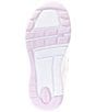 Color:Lavender - Image 6 - Girls' Light Up Floral Glimmer Sneakers (Toddler)